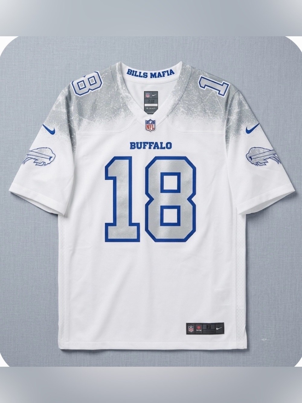 Nike Buffalo Bills Amari Cooper #18 Jersey Mens Large NWT Bills Mafia White